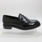 Womens Vagabond Shoemakers Amina Loafers Black Patent Leather Uk Size 8