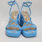 Womens Office Hetty Strappy Platform Heeled Sandals Blue