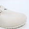 Womens Birkenstock Boston Clogs Antique White Suede Uk Size 4.5