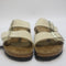 Womens Birkenstock Arizona Big Buckle Ecru Nubuck Uk Size 4.5