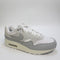 Nike Air Max 1 Pure Platinum Light Smoke Grey White Sail Uk Size 6.5