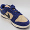 Nike Dunk Low Deep Royal Blue Dark Obsidian Sesame Midnight Navy Uk Size 4