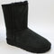 Womens UGG Classic Short Ii Boot Black Suede Uk Size 3