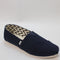 Mens Toms Toms Classic Alpargata Navy Recycled Cotton Canvas Uk Size 6