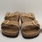Womens Birkenstock Arizona Big Buckle Sandals Sandcastle Nubuck Uk Size 4.5