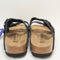 Womens Birkenstock Arizona Two Strap Suede Black Uk Size 5