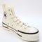 Odd sizes - Converse Chuck 70 Plus Egret Black Egret Uk Sizes Right 7/Left 6