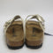 Womens Birkenstock Arizona Big Buckle Ecru Nubuck Uk Size 4.5