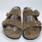 Mens BIRKENSTOCK Arizona Two Strap Sandals Dark Tea Tfb