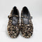Womens OFFICE Firework Sequin Ballet Shoes Bronze