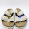 Womens Birkenstock Arizona Two Strap Antique White Uk Size 5.5