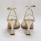 Womens Office Million Dollar Strappy Sandals Gold