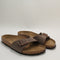 Womens Birkenstock Madrid 1 Bar Mule Mocha Nubuck Uk Size 5.5