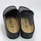 Womens BIRKENSTOCK Naples Wrapped Clogs Black Leather