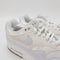 Nike Air Max 1 White Football Grey Platinum Tint Black Uk Size 5.5