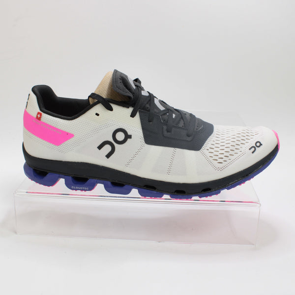 ON Cloudflash Trainers White Indigo  UK Size 7.5