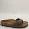 Womens Birkenstock Madrid 1 Bar Mule Mocha Nubuck Uk Size 5.5