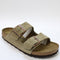 Womens Birkenstock Arizona Two Strap Suede Taupe Uk Size 5