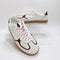 ALOHAS Tb490 Rife Sneakers White Burgundy Leather