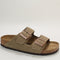 Womens Birkenstock Arizona Two Strap Tobacco Brown Uk Size 5.5