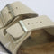 Womens Birkenstock Arizona Big Buckle Ecru Nubuck Uk Size 4.5