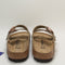 Womens Birkenstock Arizona Two Strap Tobacco Brown Oiled Leather Uk Size 5.5