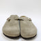 Odd sizes - Mens Birkenstock Boston Clog Taupe Uk Sizes Right 7 EU 40/Left 7.5 EU 41