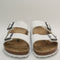 Womens Birkenstock Arizona Two Strap White Birko Uk Size 7.5