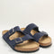 Mens Birkenstock Arizona Two Strap Sandals New Navy Uk Size 8 - OFFCUTS SHOES by OFFICE