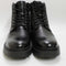 Mens Office Beginning Chunky Lace Up Boots Black