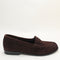 Womens G.H Bass & Co Weejun Penny Loafers Chocolate Suede Uk Size 8