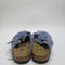 Womens Birkenstock Boston Clogs Braided Elemental Blue Uk Size 6