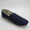 Odd Sizes - Mens Toms Toms Classic Alpargata Navy Recycled Cotton Canvas - UK Sizes Right 9/Left 8