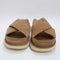 Odd Sizes - Womens UGG Goldenstar Cross Slides Chestnut - UK Sizes Right 5/Left 6