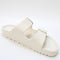 Odd sizes - Womens Birkenstock Arizona Two Strap Eggshell Eva Uk Sizes Right 7 EU 40/Left 5.5 EU 39