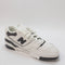 Kids New Balance Bb550 Gs White Grey Uk Size 4.5