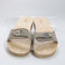 Womens Scholl Pescura Heels Dark Beige Taupe Suede