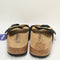 Womens Birkenstock Madrid Big Buckle Black Nubuck Uk Size 7.5