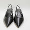 Womens Office Million Slingback Kitten Heels Black