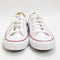 Odd Sizes - Converse All Star Low Leather Trainers Optical White - UK Sizes Right 4/Left 5
