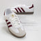 adidas Samba Og Trainers White Maroon Gum