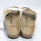 Womens BIRKENSTOCK Catalina Cushion Buckle Sandals Graceful Pearl White