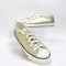 Converse All Star Low Trainers Metallic Light Gold Egret Black