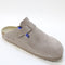 Womens Birkenstock Boston Clogs Gray Taupe Suede Uk Size 5.5 - OFFCUTS SHOES by OFFICE