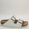 Womens Birkenstock Arizona Two Strap White Birko Uk Size 7.5