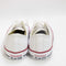 Odd Sizes - Converse All Star Low Leather Trainers Optical White - UK Sizes Right 4/Left 5