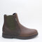 Mens Barbour Hale Chelsea Boots Dark Brown Uk Size 7