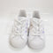 Kids adidas Superstar Infant Trainers White Halo Blue Metallic