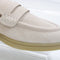 Womens Office Fairbanks Gum Sole Loafers Beige Suede Uk Size 5