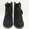 Womens Toms Constance Western Boots Black Suede Uk Size 4